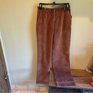 Vintage Country Suburbans Corduroy Pants Wide Cuff